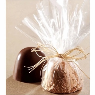 100 Embalagem para trufas bombons transparente bopp 15x15 cm.....