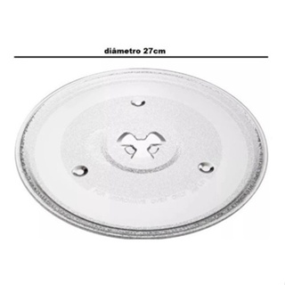 Prato Microondas Panasonic Nn-st25jwru 21 Litros 27cm em Oferta na Shopee