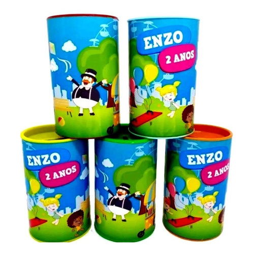 25  Cofrinhos Personalizado Da Mundo Bita