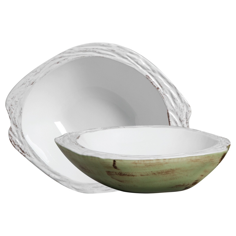Saladeira Coco em Cerâmica Itacaré 39x32x10cm - Maison Blanche