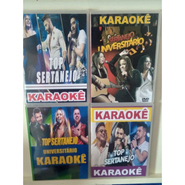karaokê sertanejo dvd