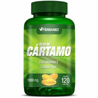 OLEO DE CARTAMO HERBAMED 120 CAPS 1000MG