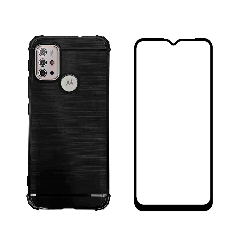 SEAHAI Cover Per Motorola Moto G30/G20/G10/G10 Power - Custodia Sottile A Colori Sfumati Antiurto