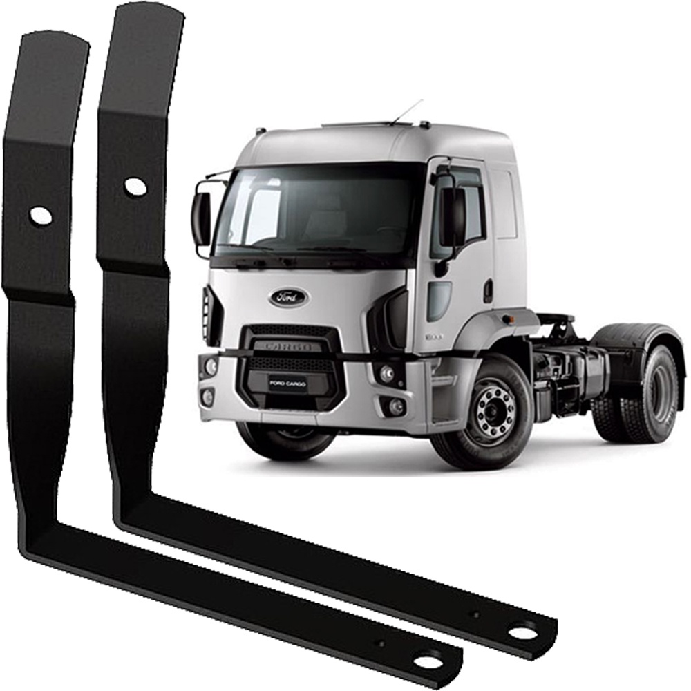 Suporte Dianteiro para Antena Móvel Ford Cargo Carona Motorista