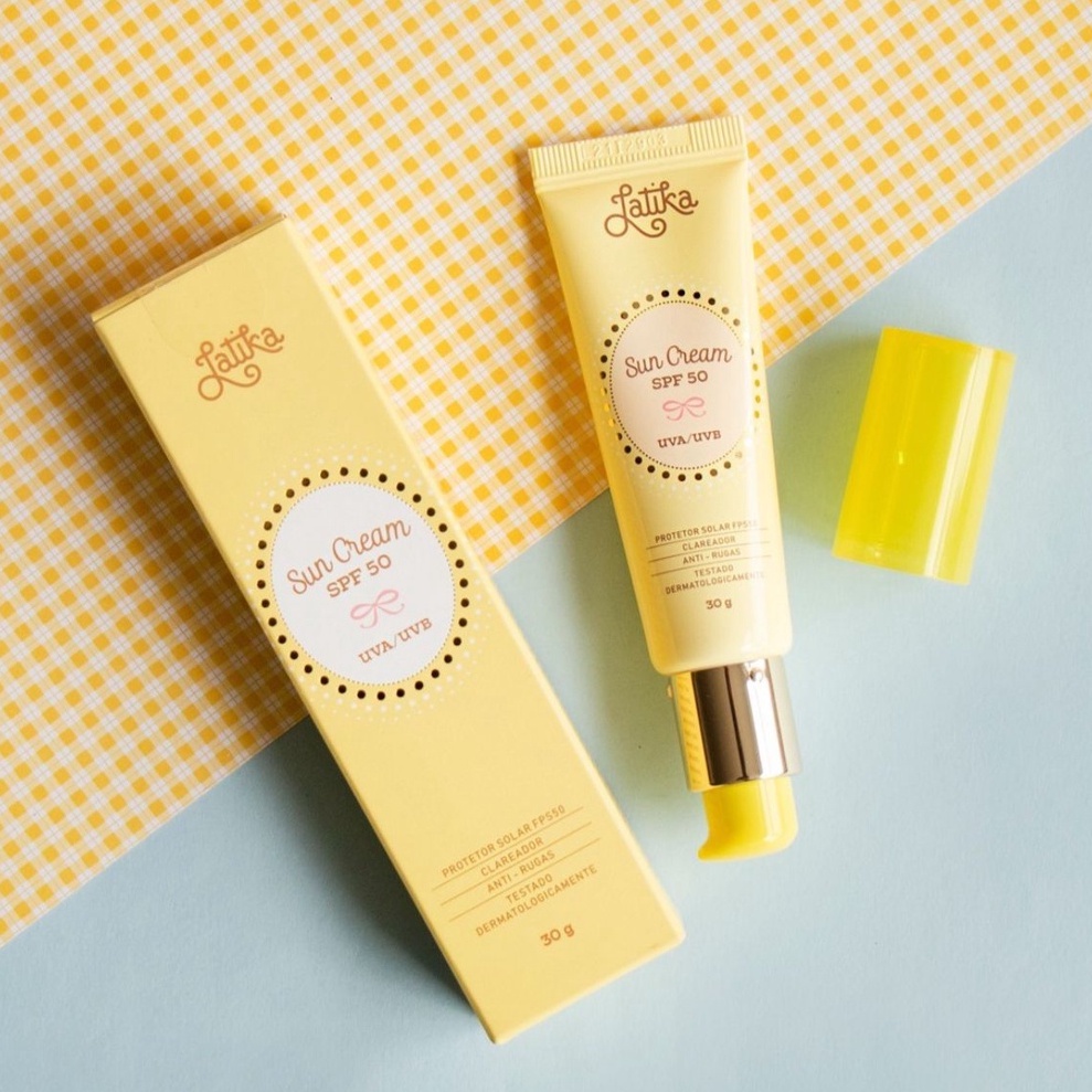 Protetor Facial Sun Cream FPS50 - Latika
