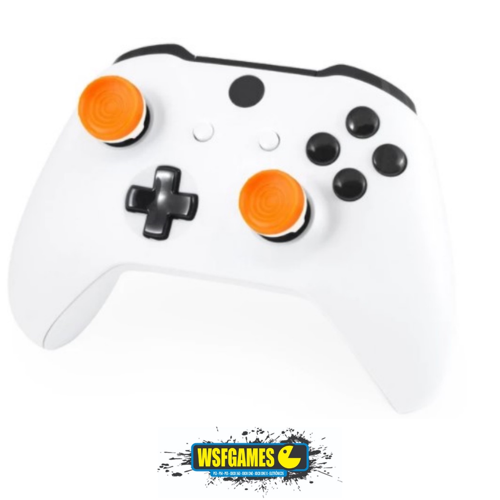 Par de Grip Extensor Rush Laranja - Controle Xbox One E Series X/s