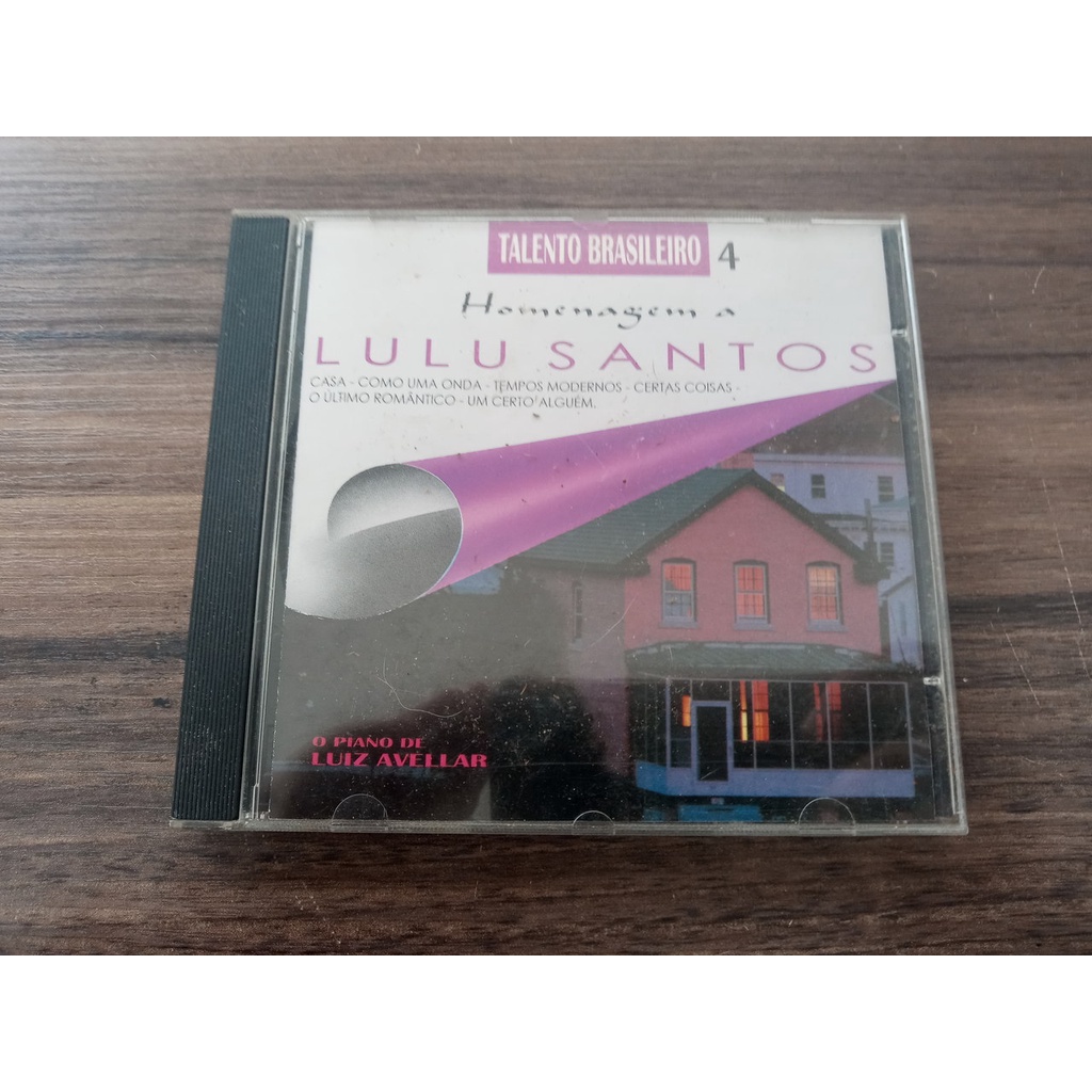 CD Talento Brasileiro volume 4 Homenagem a Lulu Santos