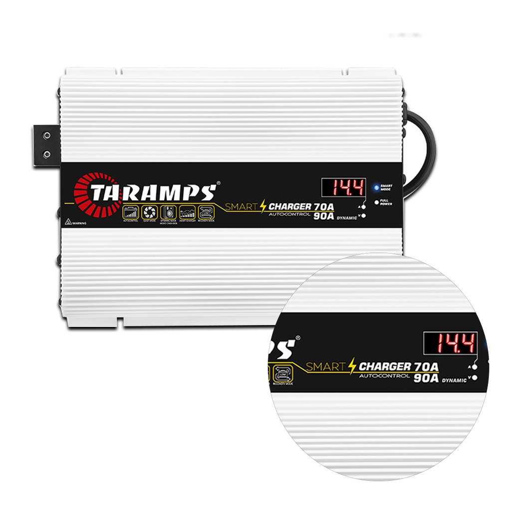 Fonte Smart Charger 70a~90a Lançamento Voltímetro Taramps - Spare Parts and Accessories for Vehicles
