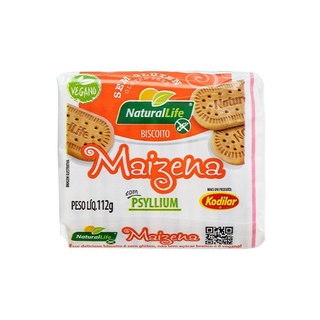 Biscoito de Maizena com Psyllium SG e Veg Natural Life 112g Val.010924