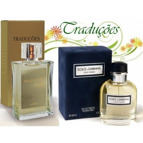 Perfume Hinode Traduçôes Gold N°4 - EMBALAGEM ANTIGA - (Contratipo do Dolce & Gabbana) - Masculino - 100ml