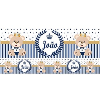 Faixa Decorativas Papel de Parede Quartos de bebês e Crianças Personalizado Ursinhos com o nome da criança em Oferta na Shopee