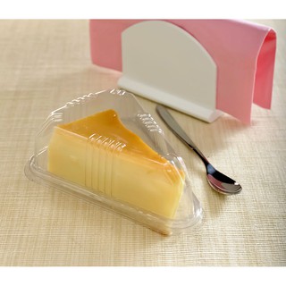 10 Embalagens Mini Fatia de Torta ou bolo pudim Ref.: G 635 galvanotek (13x9,8x5,4cm) em Oferta na Shopee