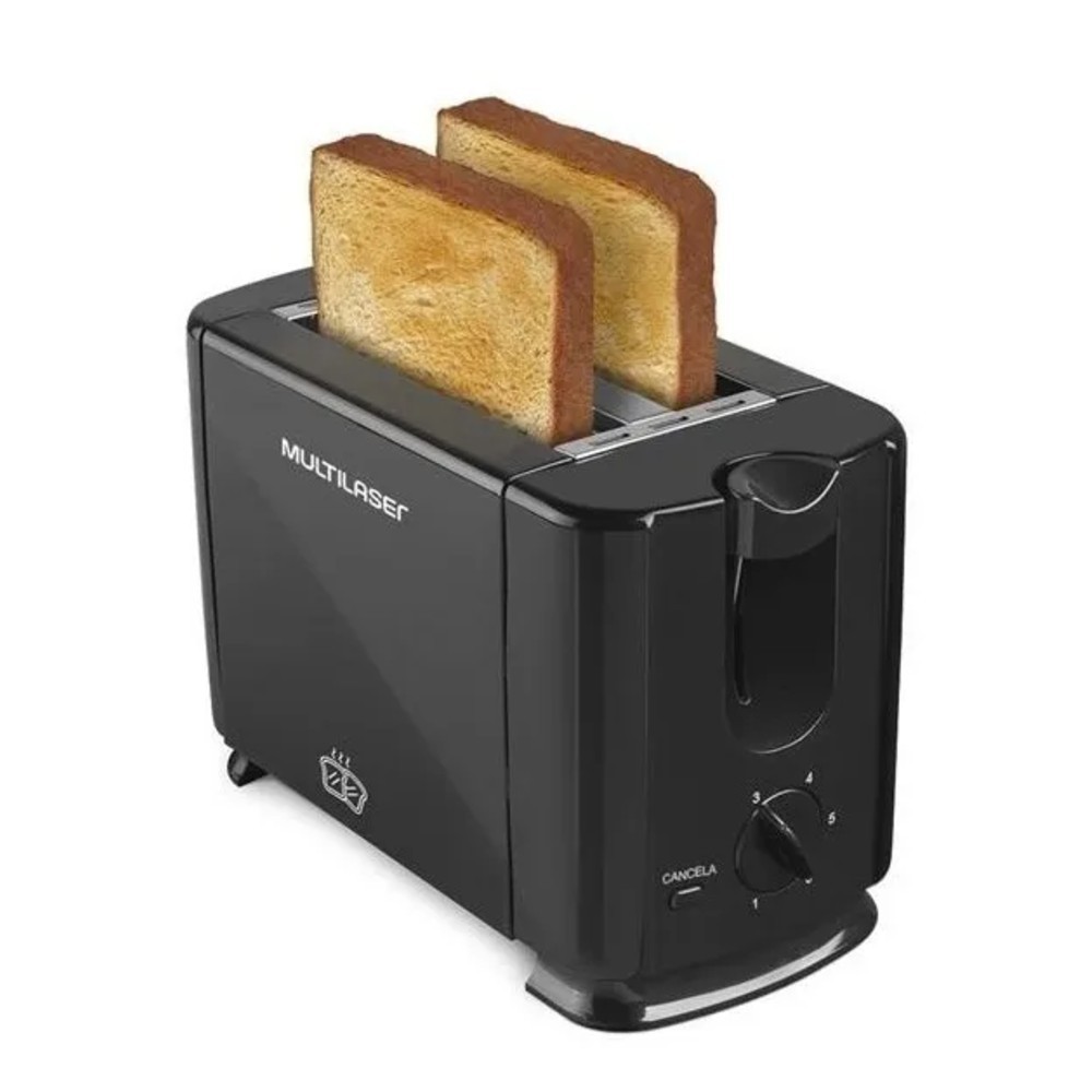 Torradeira Duo 220V 700W Preta - Multilaser - CE093