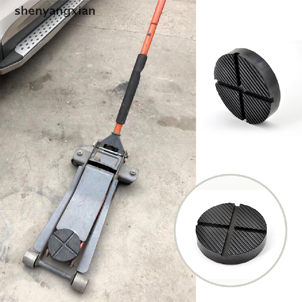 Jack Pads de Borracha com Ranhuras, Adaptador Preto para Elevador Automotivo, Suporte de Trilho para Macaco Hidráulico — imagem 2 de 2