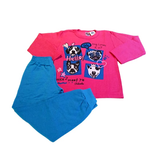 Conjunto Infantil Moletom sem Capuz Dogs Clubinho Menina Tam. 4, 6 e 8
