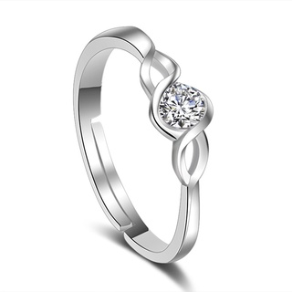 Anel Feminino De Prata S 925 Coréia Do Sul/Bijuteria Fashion Cincin164