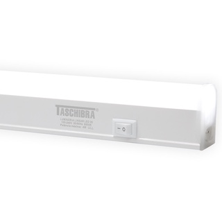 Luminária Led Taschibra Linear Com Interruptor 30Cm Bivolt 6500K Branco Frio em Oferta na Shopee