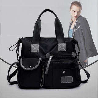 Bolsa Tiracolo Feminina De Nylon Impermeável De Grande Capacidade