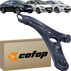 Bandeja Balança Dianteira Esquerda Cofap Elantra I30 Veloster 2011 a 2016