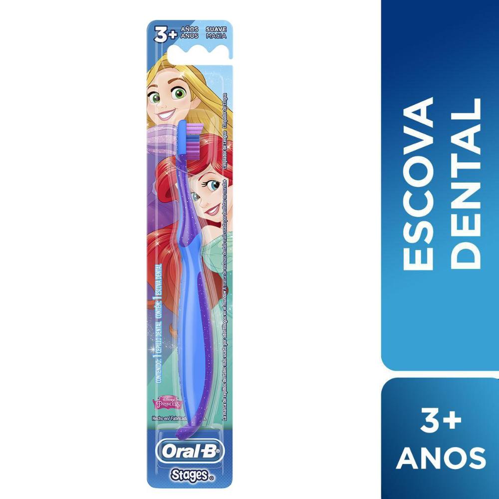 Escova Dental Infantil Oral-B Stages 1 Unidade (3+ anos) - Health