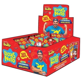 Chiclete Luccas Neto Tutti Frutti C/100 - Buzzy