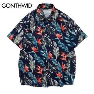 camisa de botão florida feminina