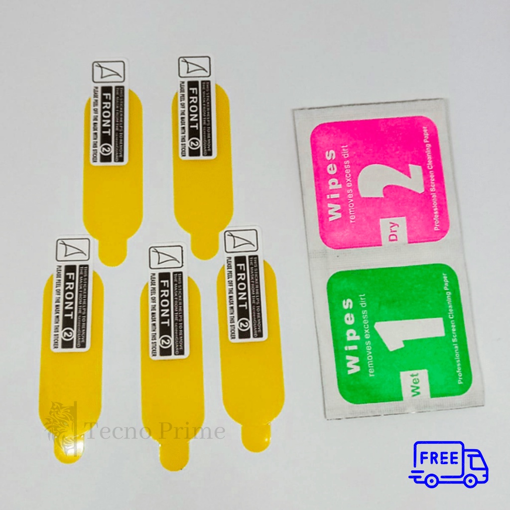 Kit 2 Película Mi Band 5 Mi Band4 Mi Band3 Xiaomi M4 M5 M6 + Kit Limpeza