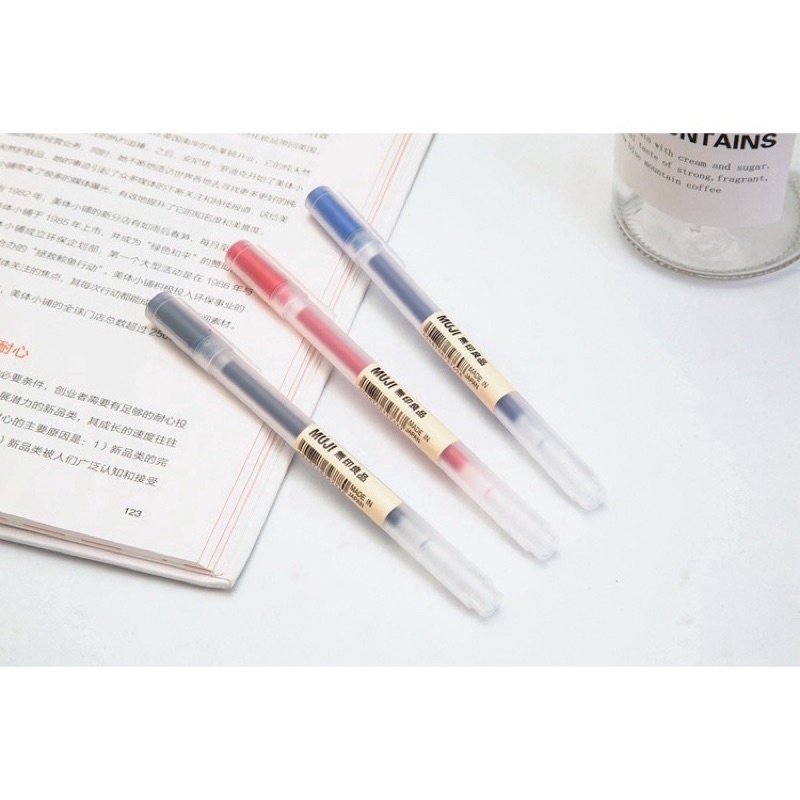 Caneta Gel estilo Muji em Oferta na Shopee