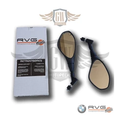 Retrovisor Bmw F800 C/ Giro 360° Honda Lente Convexa