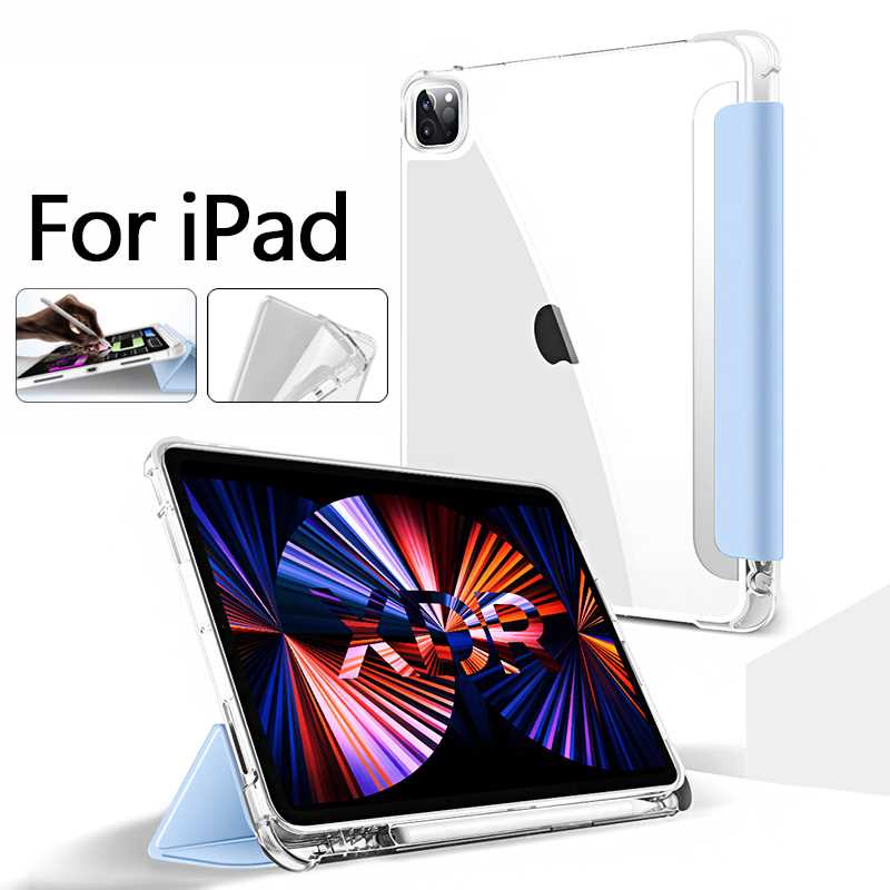 Capa Transparente Para Tablet Apple Ipad Pro 11 12.9 2021 M1 2020 2018