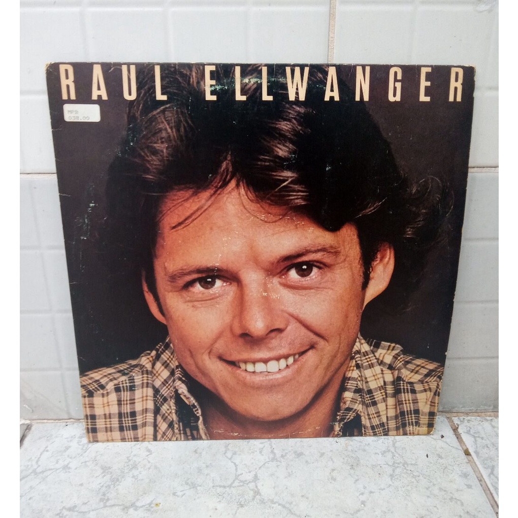 2 LPs Raul Ellwanger - 1980 - com encarte - vinil - com Elis Regina Wagner Tiso Beto Guedes + Portunol autografado