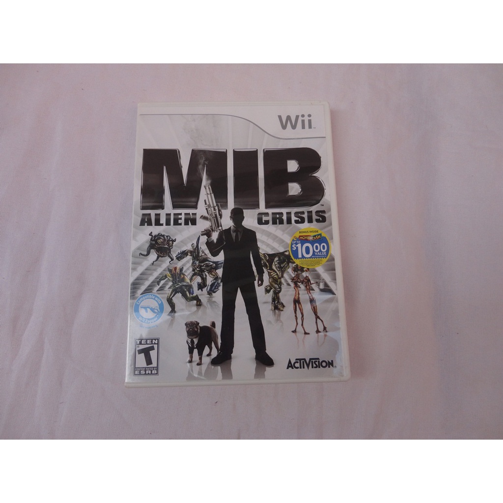 Mib Alien Crisis - Jogo Original Para Nintendo Wii