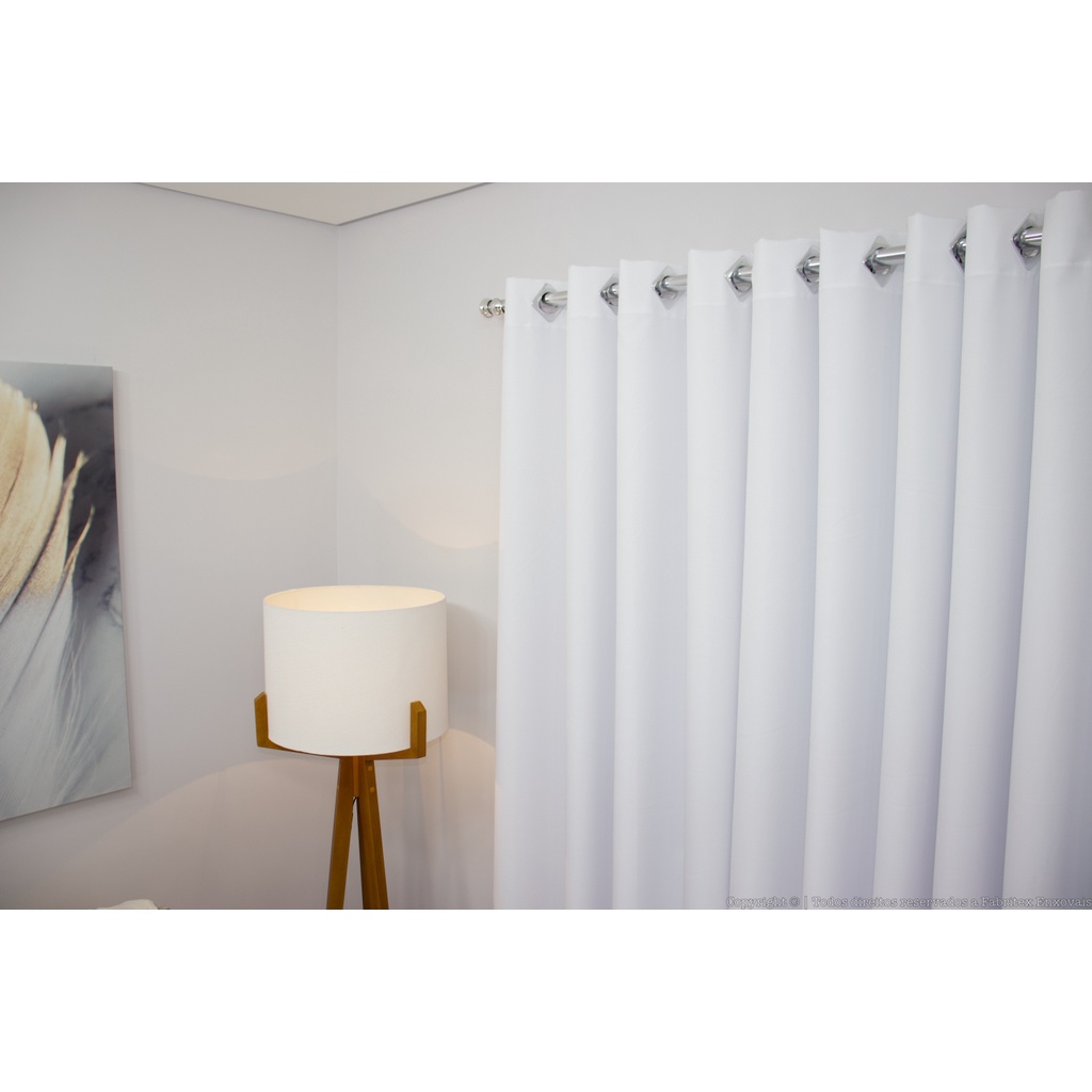 Cortinas 300x280 Com Ilhós Cromado Super Promoção!!!