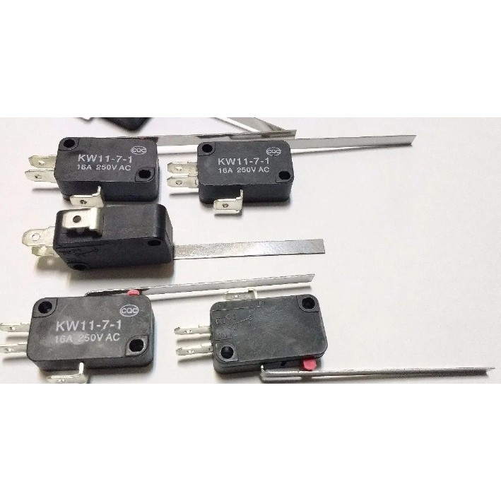 Chave Micro Switch 16a C/ Haste 60 Mm (fim Curso) - 1 unidade
