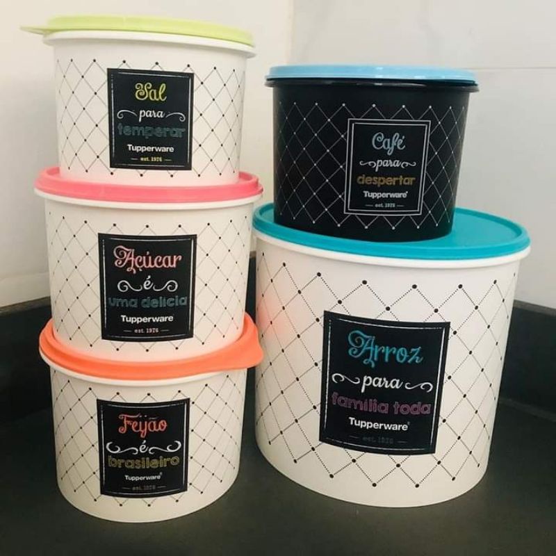 Tupperware Linha de mantimentos Bistrô (não é kit peças individual)