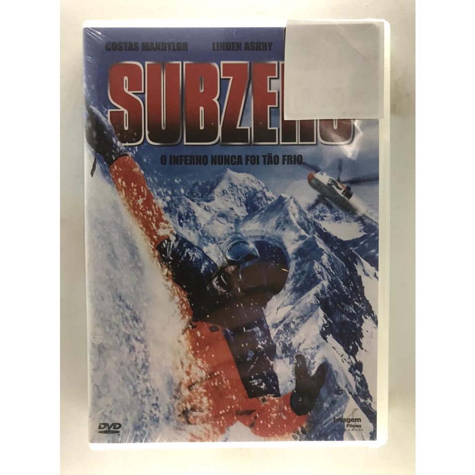 DVD Filme Subzero: O Inferno Nunca foi Tão Frio