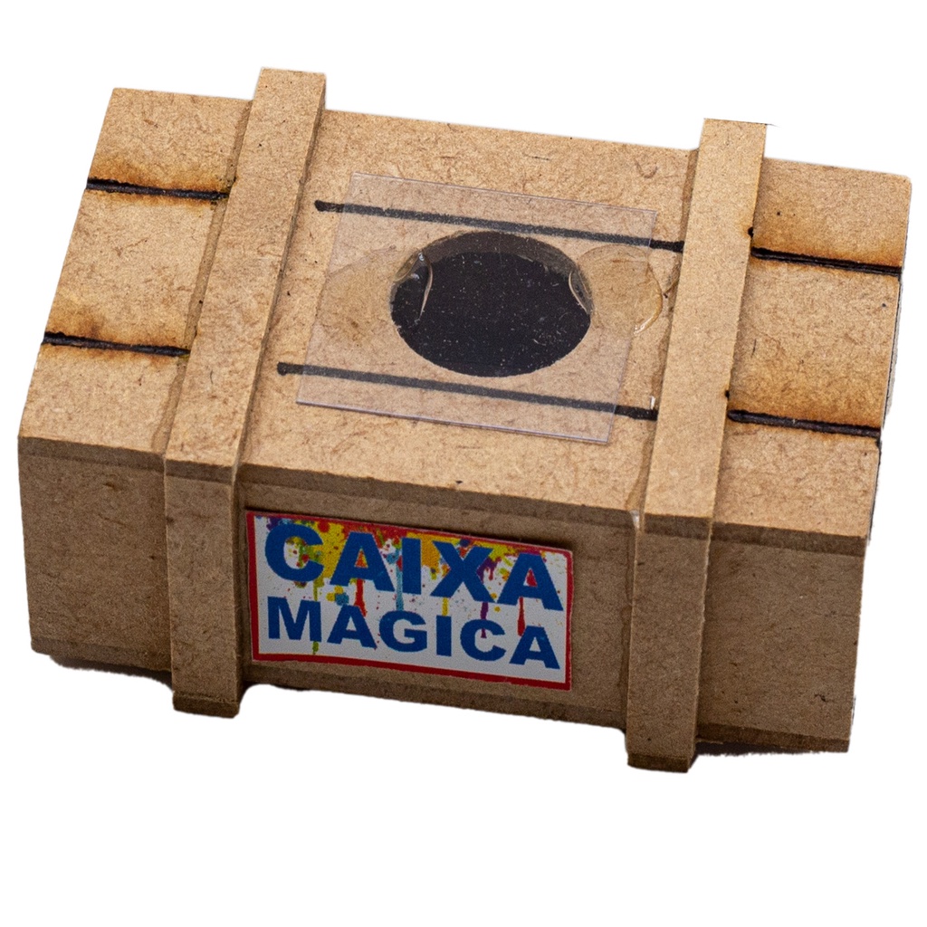 Caixa Magica Brinquedo Quebra Cabeça Diversão Educação Em MDF