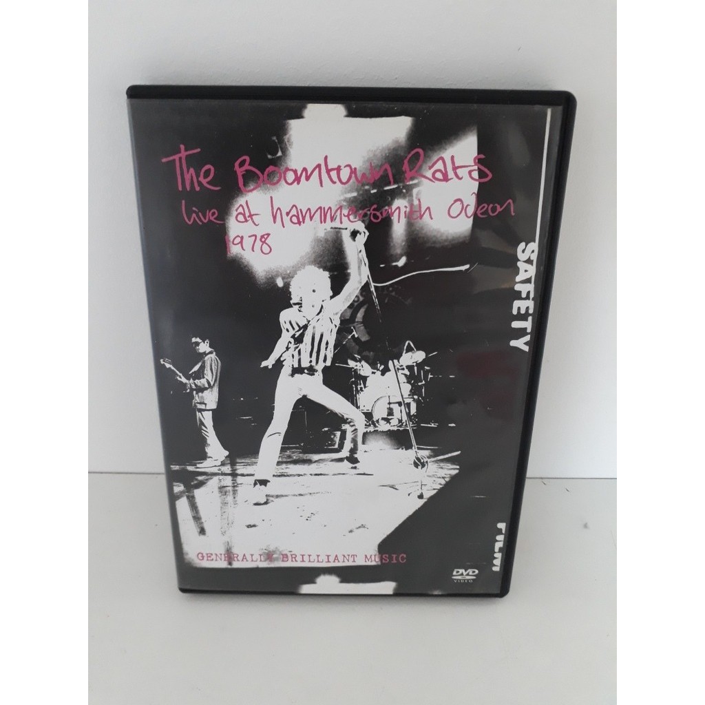 Dvd The Biomtown Rats - Live At Hammersmith Odeon 1978