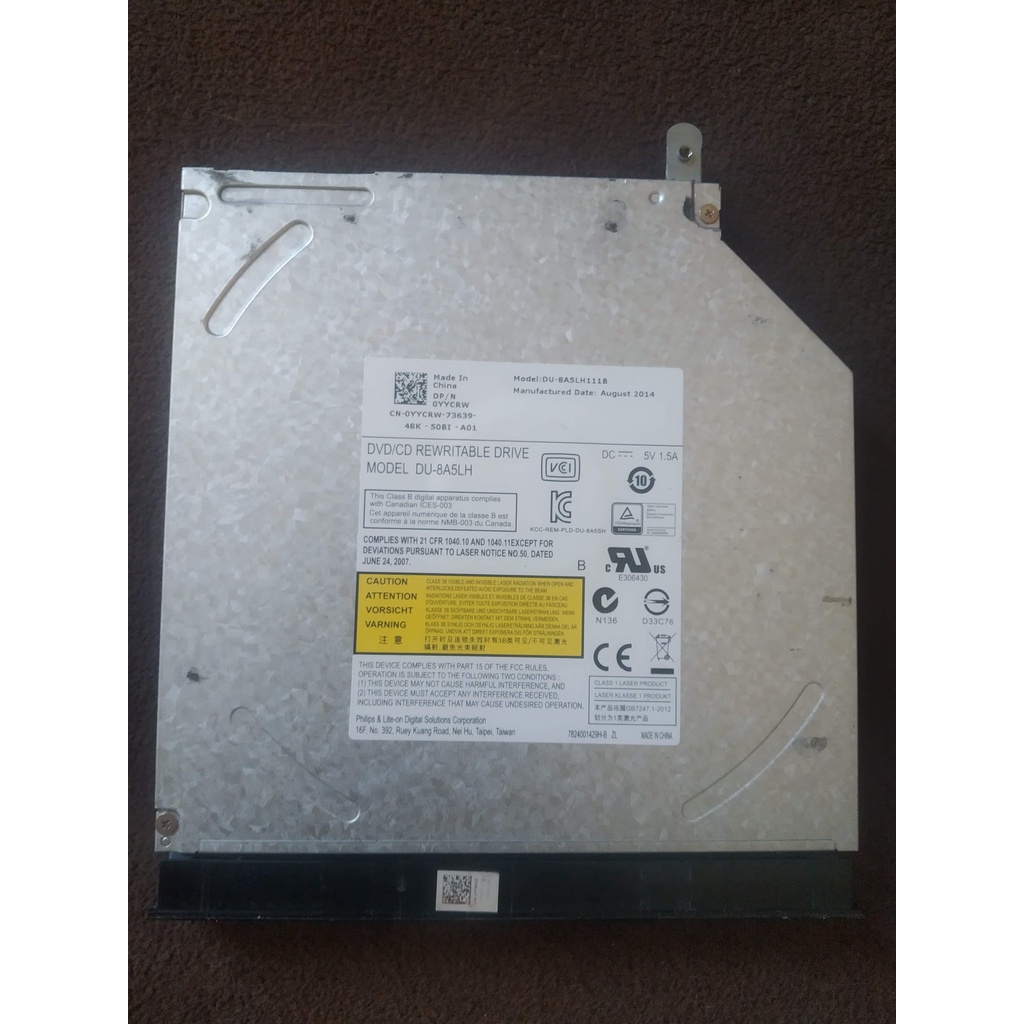 Drive Gravador de DVD e CD modelo DU-8A5LH notebook dell inspirion 14-3442-A10