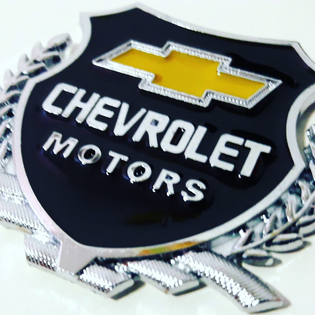 Emblema Metal Adesivo Chevrolet Corsa Opala Cruze Omega Antigo Vectra S10