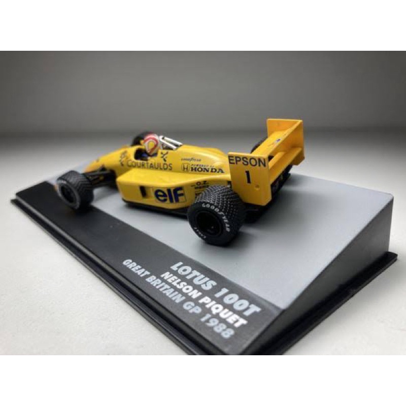 Miniatura Lendas Lotus 100T Nelson Piquet