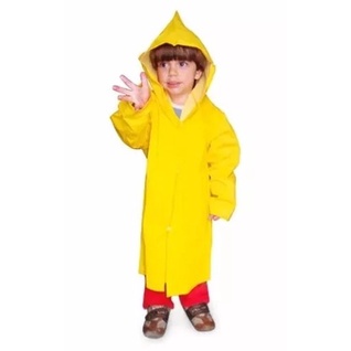 Capa De Chuva Com Capuz Forrada Infantil em Oferta na Shopee