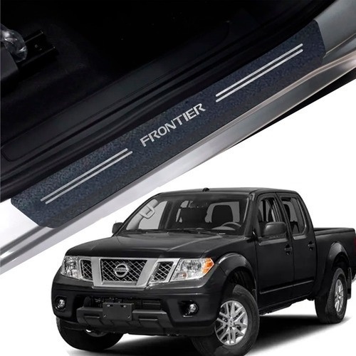 Soleira 8 Peças Nissan Frontier 2008 2009 2010 11 Em Diante