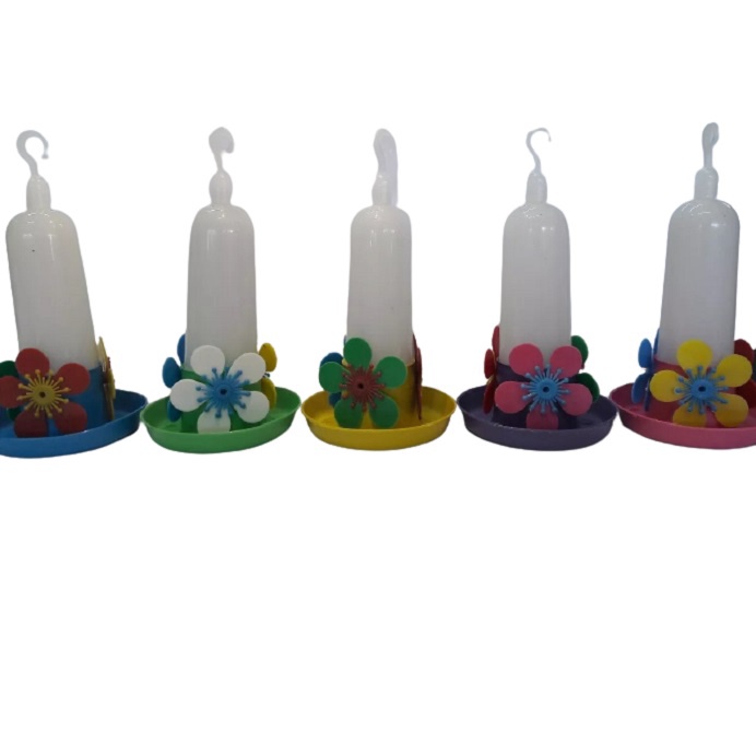 Kit 5 Bebedouro Beija Flor Ave Agua Para Passarinho