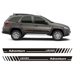 Adesivo Kit Faixas Laterais Pálio Locker Adventure