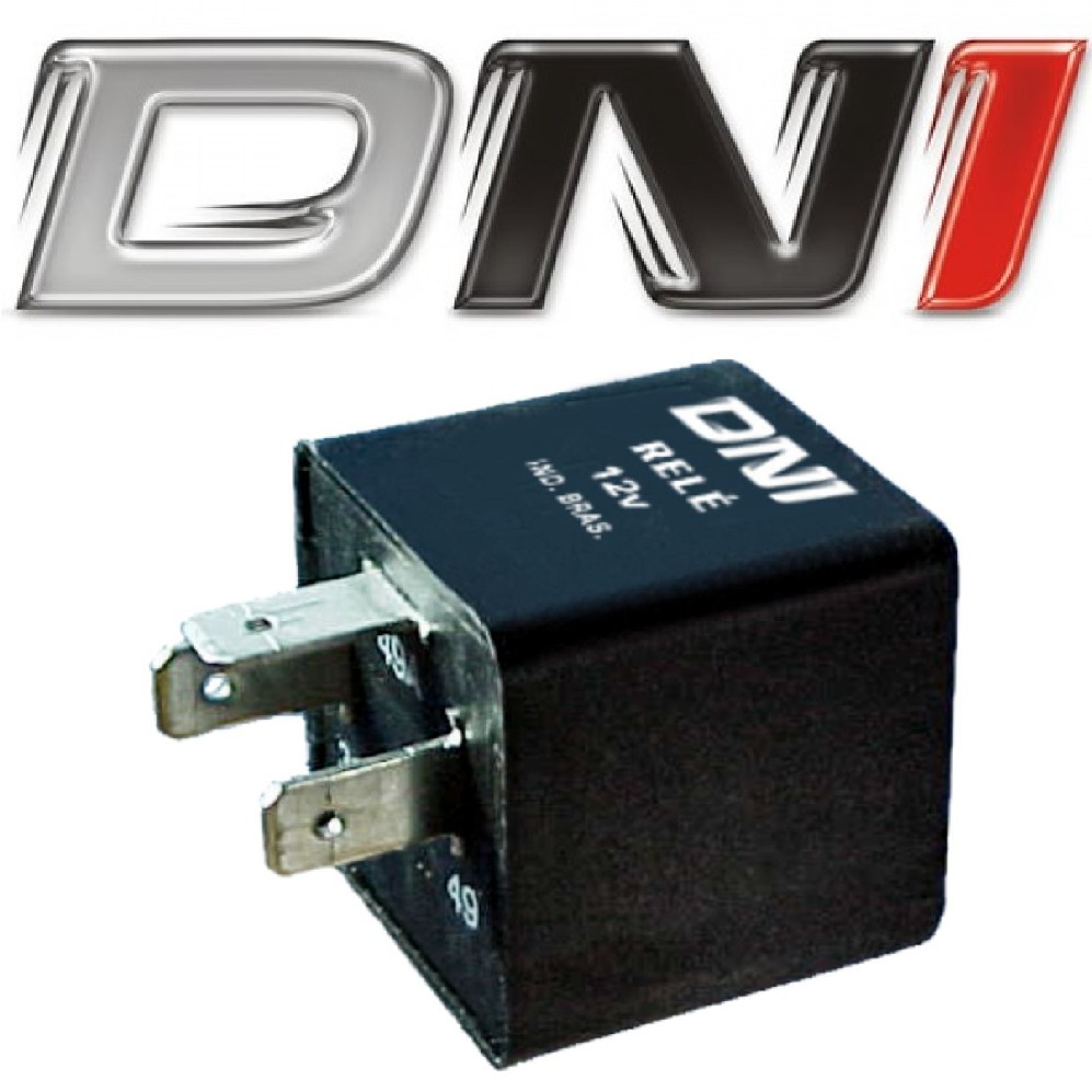 Rele de Pisca Seta 3 terminais Sem Suporte 12V - DNI1109