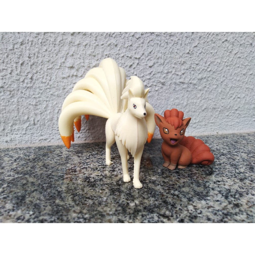 Ninetales e Vulpix