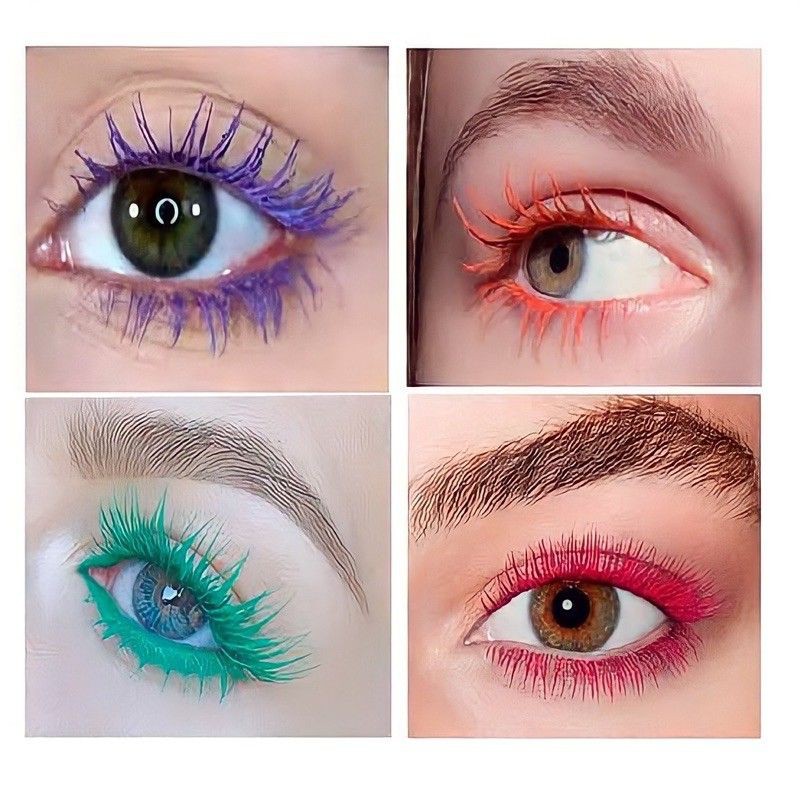 Rímel Máscara Para Cílios Colorida Vibe (4 Cores) - Jasmyne JS01036 em Oferta na Shopee