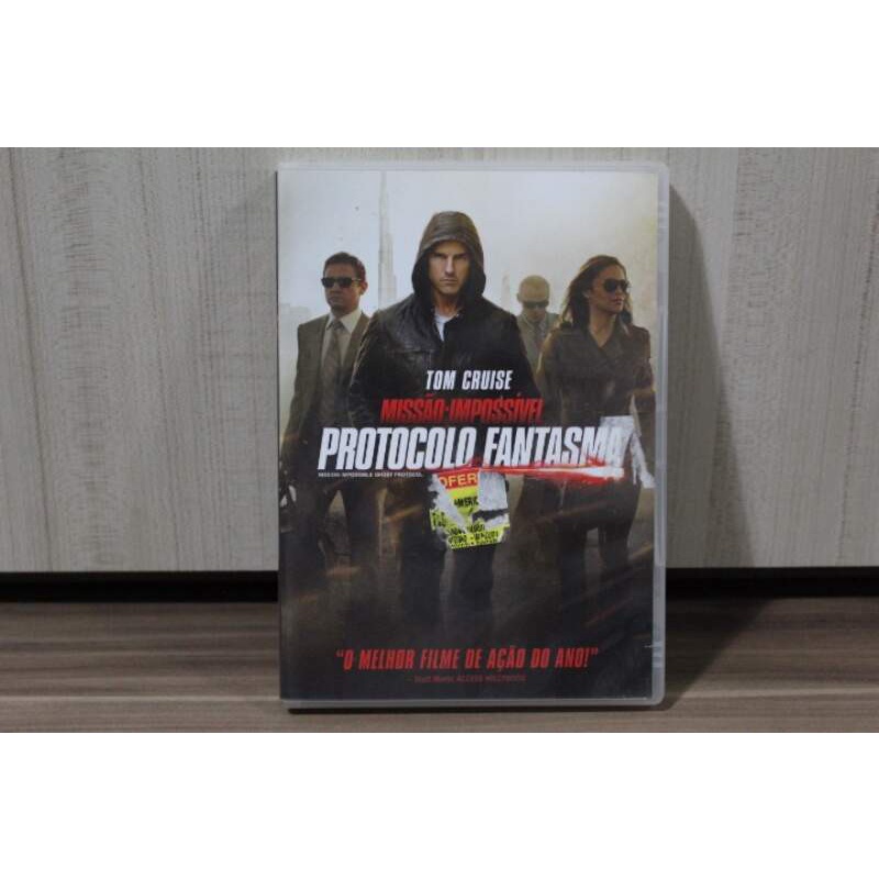 DVD MIssão Impossível - Protocólo Fantasma