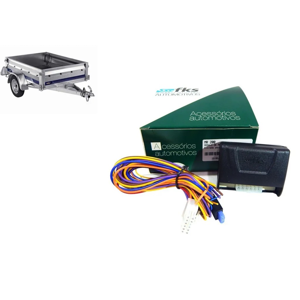 Modulo Reboque Fks Mr200 Protege Fiacao Original Uso Em Leds em Oferta na Shopee